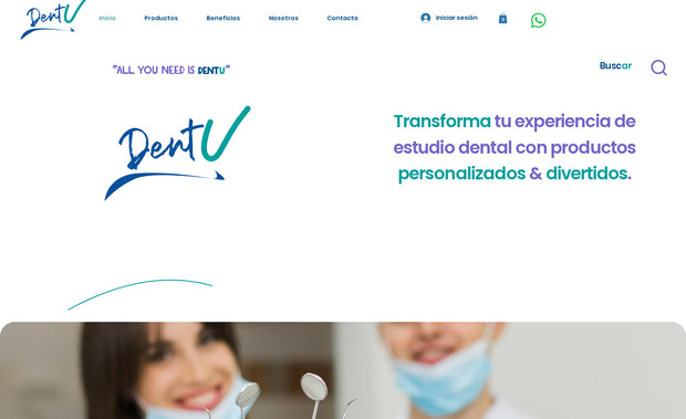 DentU: Creamos un e-Commerce jovial y funcional para estudiantes de Odontología en Ecuador, con integraciones personalizadas para ventas efectivas.

