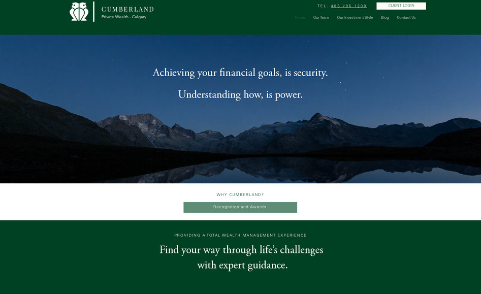 CumberlandPerron Completed: 2022: Financial Services