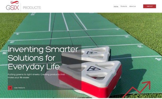 G6Products: Dave and his team needed a modern website that demonstrated products he created with links to sites to purchase these products.