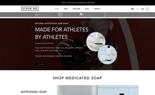 Scrub Md: Website Design and Full-Scale Marketing.