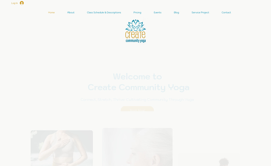 Create Community: Yoga Studio Website with Wix Bookings, Payments, Forms, Automations.