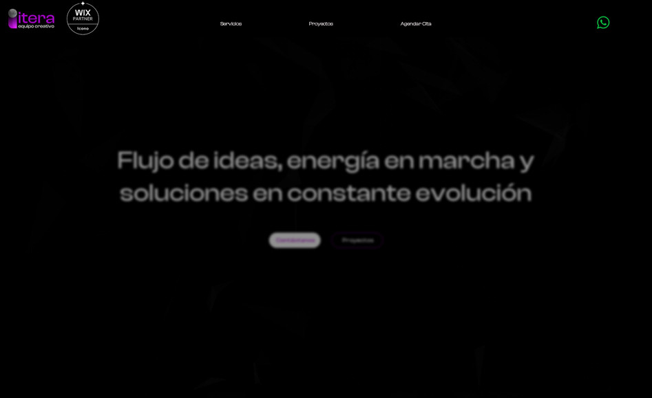 EquipoItera: Creamo nuestro propio sitio, de manera sencilla respondiendo a nuestro manual de marca. 