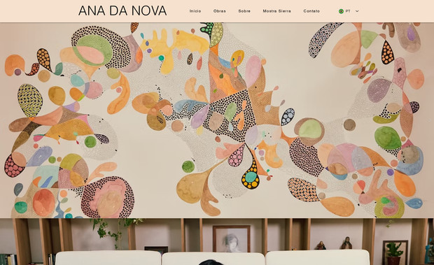 Ana da Nova: Site de arte