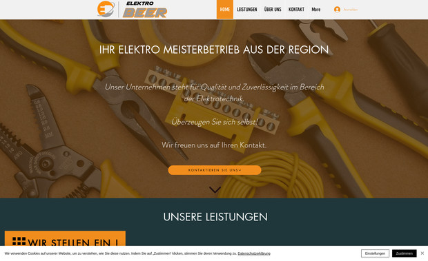 Elektro Beer: - Logo Design
- Corporate Design
- Webdesign
- Texting