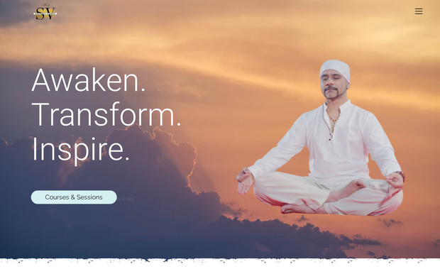 Sukhdev Virdee: Advanced Website Design using Wix Studio for Sukhdev Virdee - renowned consciousness and life coach. The website has multiple pages, external links, CMS integration and several online programs that can be customised easily on the backend.