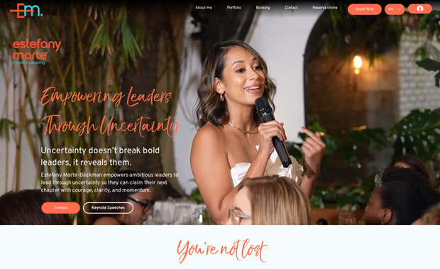 Estefany Marte Mdb: Desarrollo OnePage