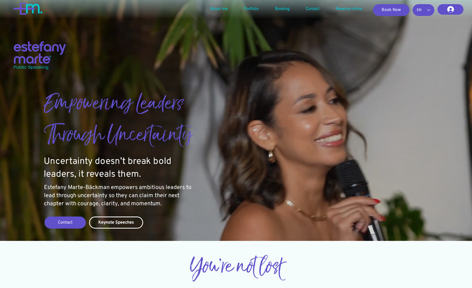 Estefany Marte Mdb: Desarrollo OnePage
