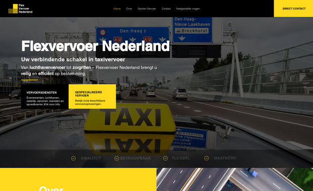 Flex Vervoer NL: # Website Design
# Mobile Site
# SEO