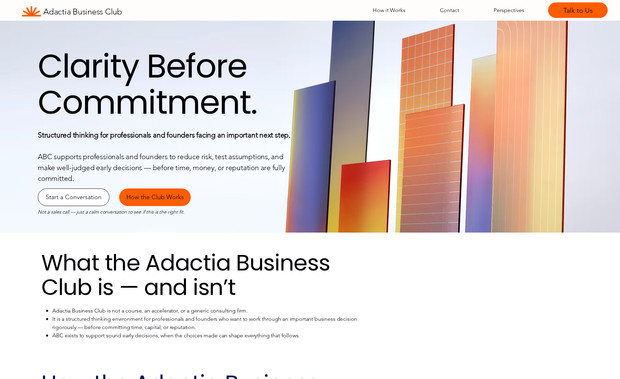 Adactia Busines Club: 