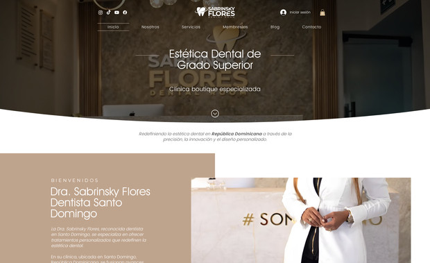 Dra. Sabrinsky Flores | Dentista: 