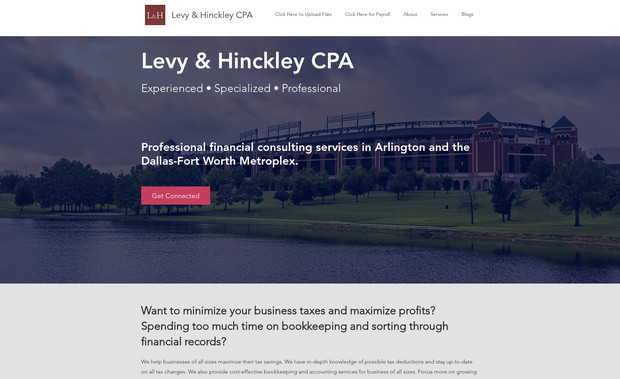 Levy & Hinckley CPA: We have redone this site and still building onto it. Also started monthly seo on it. 