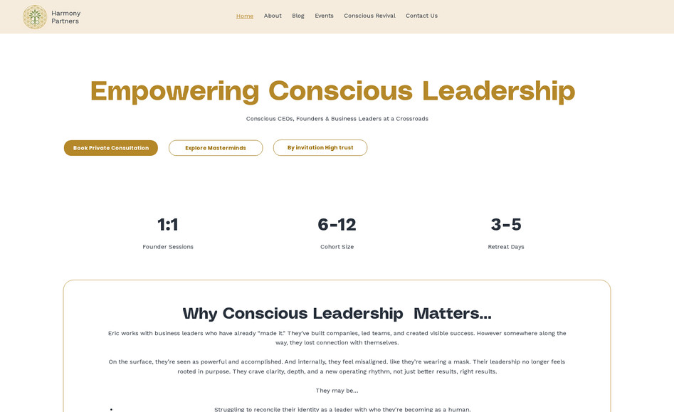 Harmony Partners: undefined