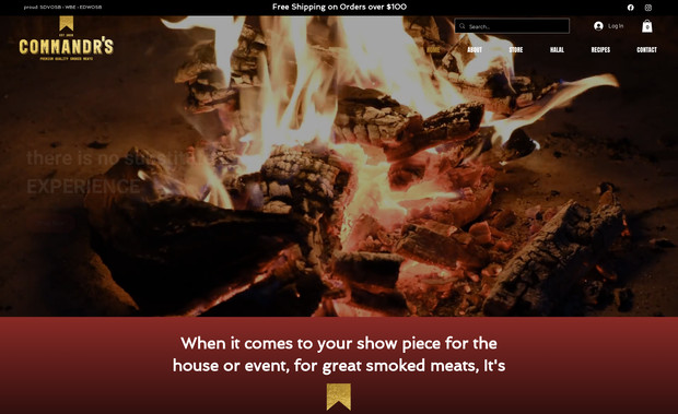 Commandr's: Online Store