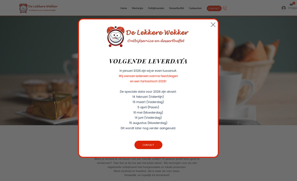 De Lekkere Wekker: Webshop voor ontbijtmanden
