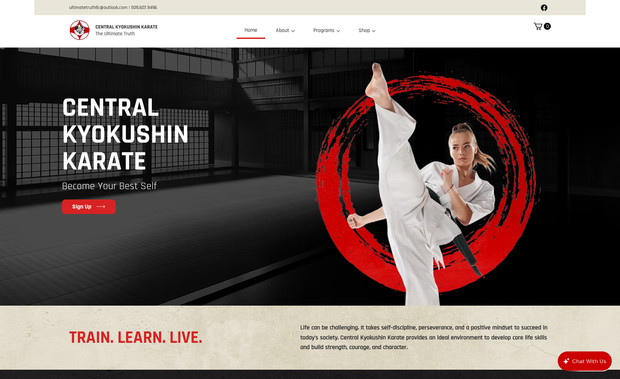Ultimate Truth: Check out Ultimate Truth! This is a cool Karate website we designed and developed.