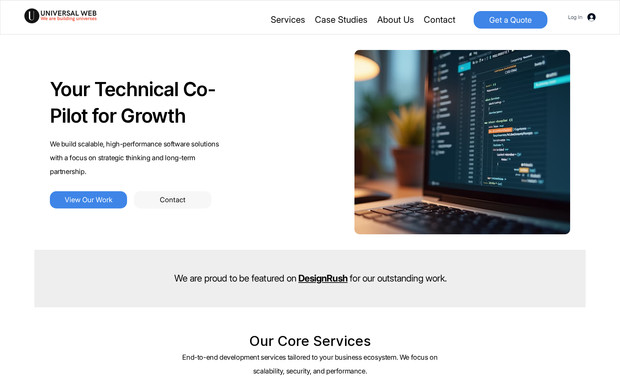 Universal Official: Custom code Javascript, databases and dynamic pages