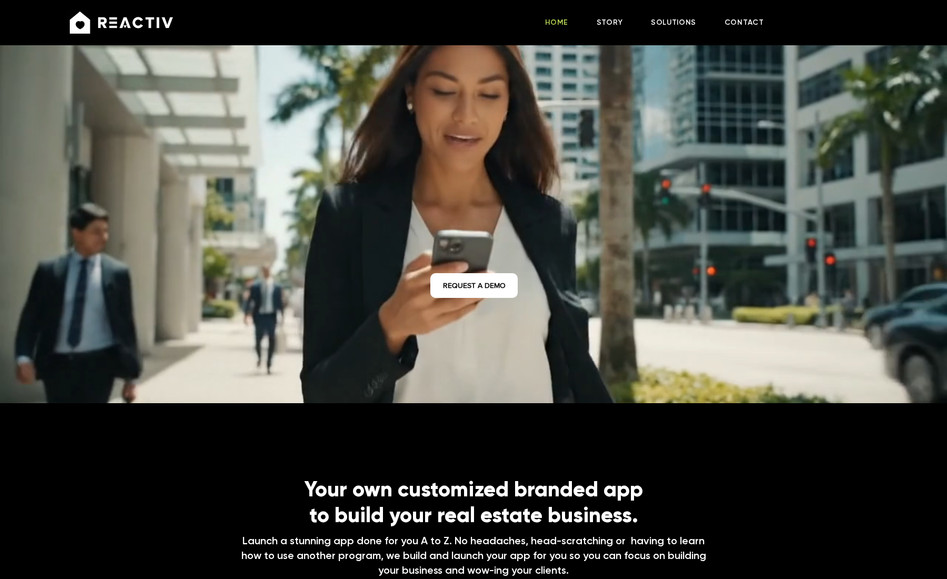 REACTIV Agent: Designed and developed a tech-focused website using high-end graphics and custom icons. Each page was crafted with a distinct style, ensuring a dynamic and engaging browsing experience while maintaining a cohesive overall design.