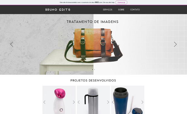 Photograhphy Website: A Product Photograhphy Landing Page.