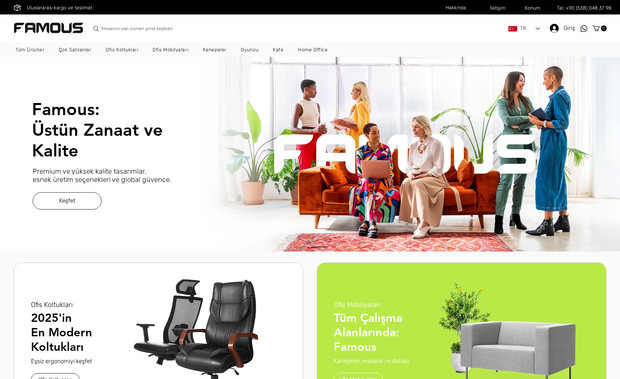 Famous Ofis: Famous Ofis Global İnternet Sitesi