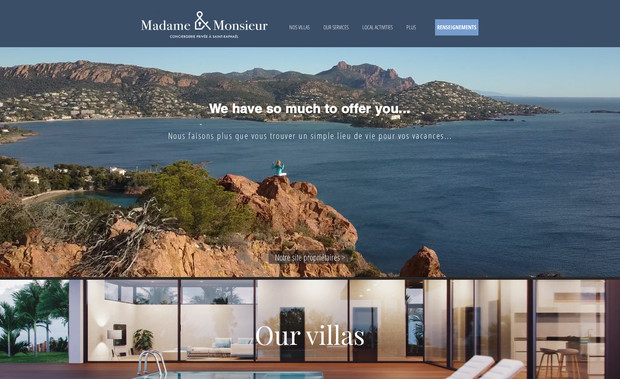 SUPERHOSTRAPH.COM: site de conciergerie sur Saint-raphael, Agay, Fréjus