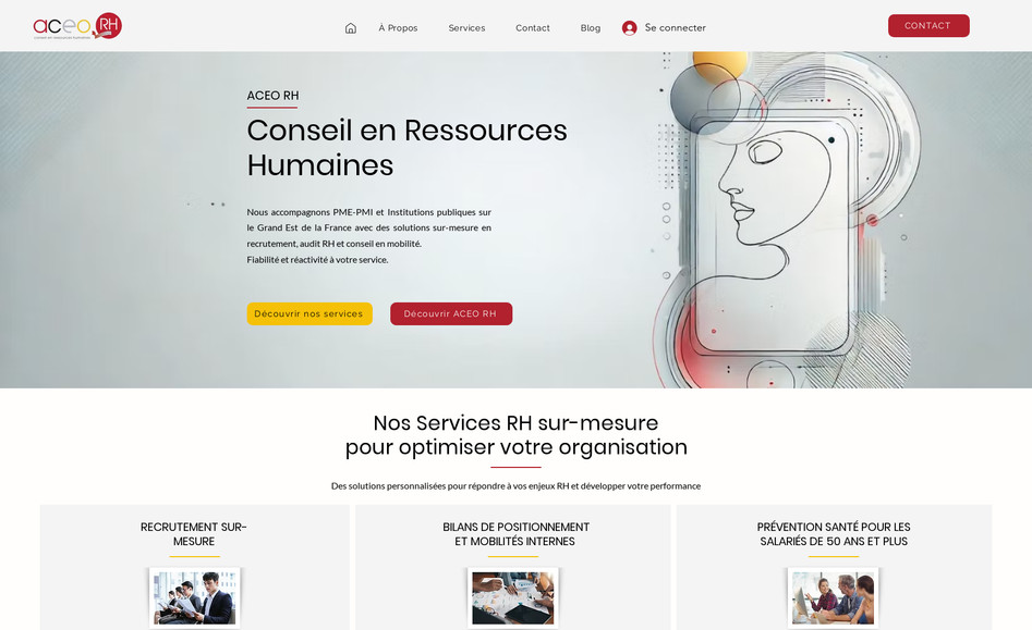 ACEO RH: Création et référencement