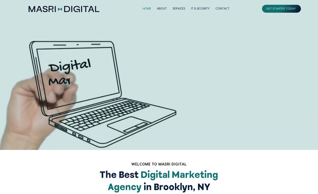 MD Marketing: Our own website for our Newly separated marketing division