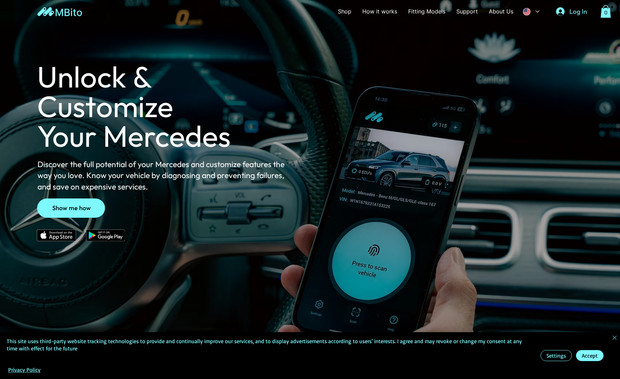 MBito: Mbito - OBD2 Scanner For Mercedes Benz - Award - Winning Innovation 