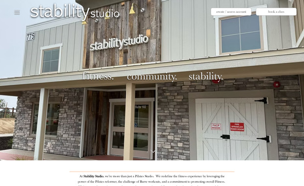 Stability Studio: Full website re-design and modernization, with third-party application integration, and a custom-built backend reporting submission and management module.