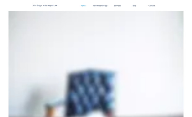 Nick Boggs Law: We designed, built, wrote the website copy, and implemented SEO strategies for this client, who previously did not have any web presence. 