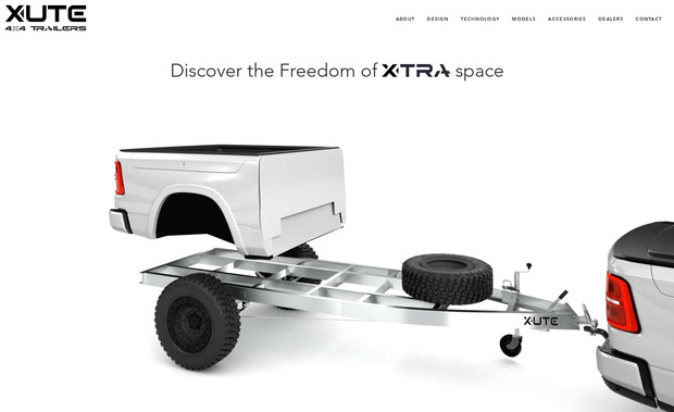 X Ute: Small but high end site with advanced graphics