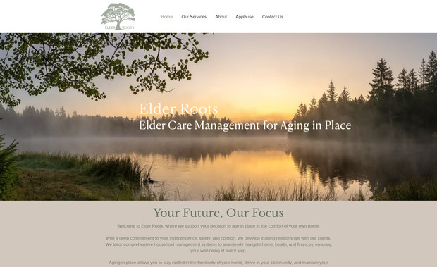 Elder Roots: Service Informational Website