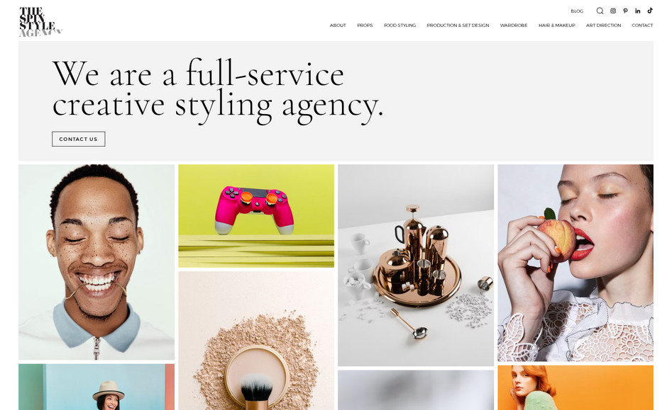 The Spin Style Agency: The Spin Style Agency is a full-service styling agency based in Atlanta. Check out their impressive client list!