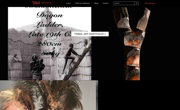 tribalartmuse: The website is about sharing our fine tribal art collection with an emphasis on art detail, with a historical and cultural context.