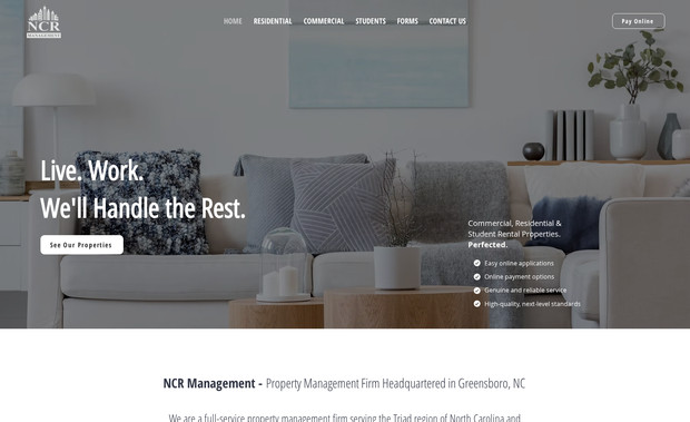 NCR Management: Responsive web design, SEO, hosting, maintenance & management