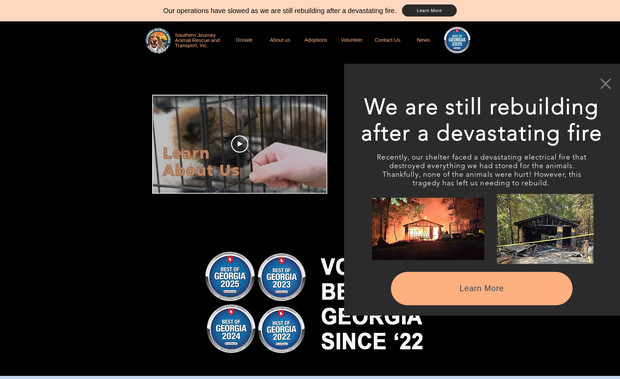 Animal Rescue Organization: By revamping Southern Journey Animal Rescue's donation process, we propelled their fundraising efforts beyond $100k and counting! Our strategic management of their Google Ads, leveraging a $10k/month Google grant, expanded their reach and visibility. Consistently updating their website with news and updates ensured visitors were well-informed, especially after the devastating fire that destroyed their facilities. Our digital support was crucial in maintaining transparency about their operational status and educating the public about the incident, helping to secure ongoing support and donations.

Discover firsthand the impact we've made by visiting our About Us page at ilovebrightside.com, where you can watch a video testimonial from the Southern Journey team. 