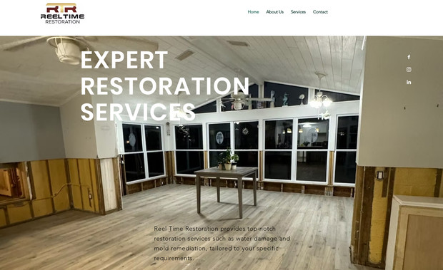 ReelTime Restoration: Create an effective website to showcase the company's services.  