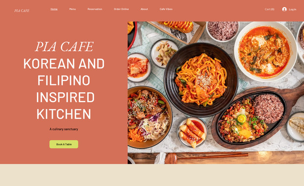 PIA Cafe: A cafe the combines food from different cultures