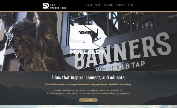 SDMullaley Productions: Website Design and Development