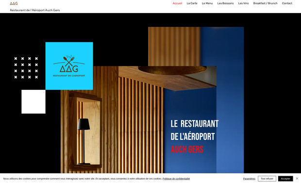 RESTAURANT AÉROPORT AUCH: Un restaurant au pied des pistes pour une jolie envolée gourmande.

Conception du site et mise en place Wix Restaurant. Réalisé avec Wix Studio.