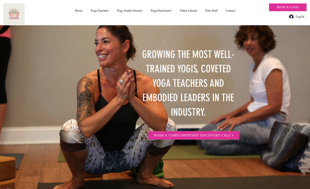 Good Ground Yoga: This site uses the following Wix functionality:
•	Wix Booking Services with Zoom Integration for Yoga Classes 
•	Pricing Plans
•	Member-Based Video Library
•	Online Waiver built into sign up
•	Subscription Lightbox
•	CRM
•	Automations