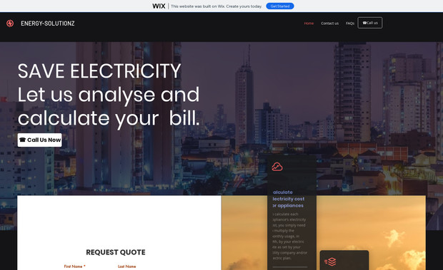 Energysolution: SAVE ELECTRICITY
Let us analyse and calculate your ENERGY  bill.