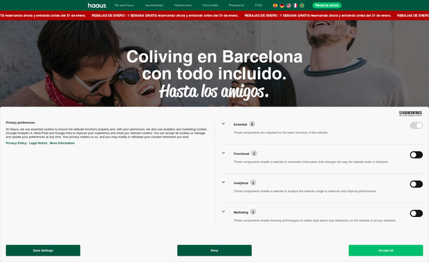 Haaus Coliving: Plan SEO Avanzado.