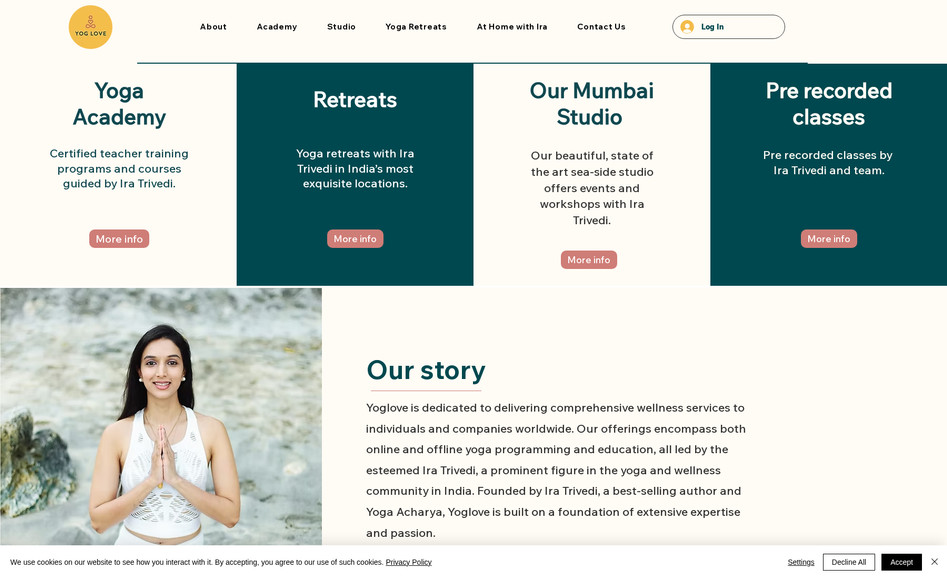 YOGLOVE: Design this minimal website for India's Top Celebrity Yoga Instructor.
New design for this is also coming in 2 weeks