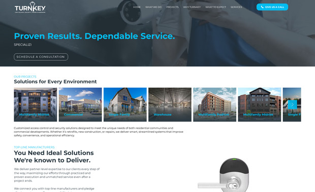 Turnkey Secure: Dallas-based security company