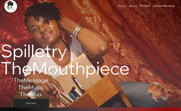 Spilletry TheMouthpiece: We developed a dynamic and expressive website for Gaynelle Rhem, also known as Spilletry TheMouthpiece, a celebrated figure in the world of creative and lyrical arts. Using Wix Studio, we crafted a platform that captures Gaynelle’s unique journey from a young writer discovering her voice to becoming an influential creative force. The site showcases her artistic endeavors, her passion for the performing arts, and her extensive experience in psychology and social work. With a design that reflects her vibrant personality and commitment to spreading hope, love, and encouragement, the website serves as a powerful extension of her brand and mission to inspire through the arts.