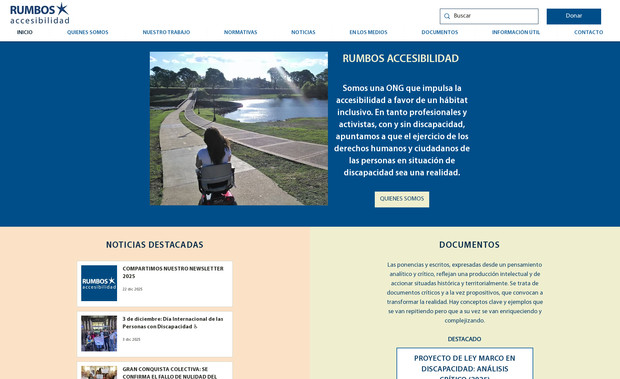 Rumbos Accesibilidad: 