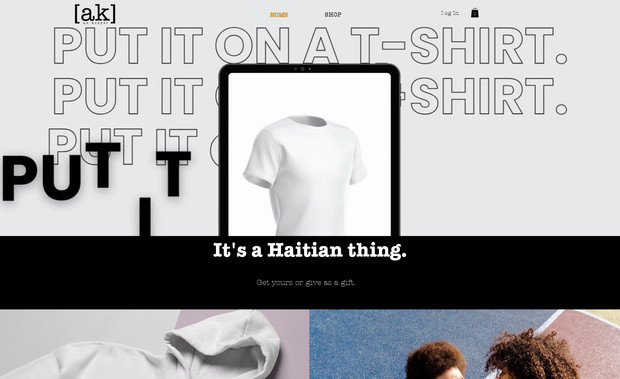 ankreyol: E-Commerce T-shirt website 