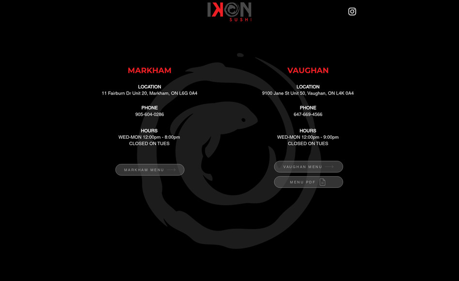 IKON Sushi: Web Design, CMS & branding
