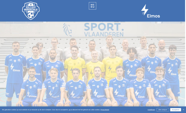 Real Elmos Herentals: Editor X-design website met veel data sets erin verwerkt