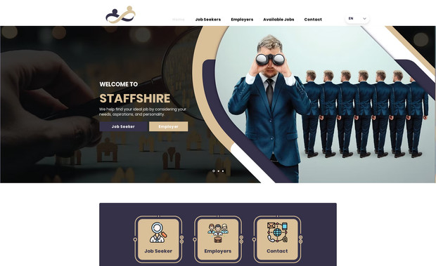 Staffshire: I have designed this website in Wix Editor. I have done with custom graphics and premium stock images. It's all my own design I have never used any template. 